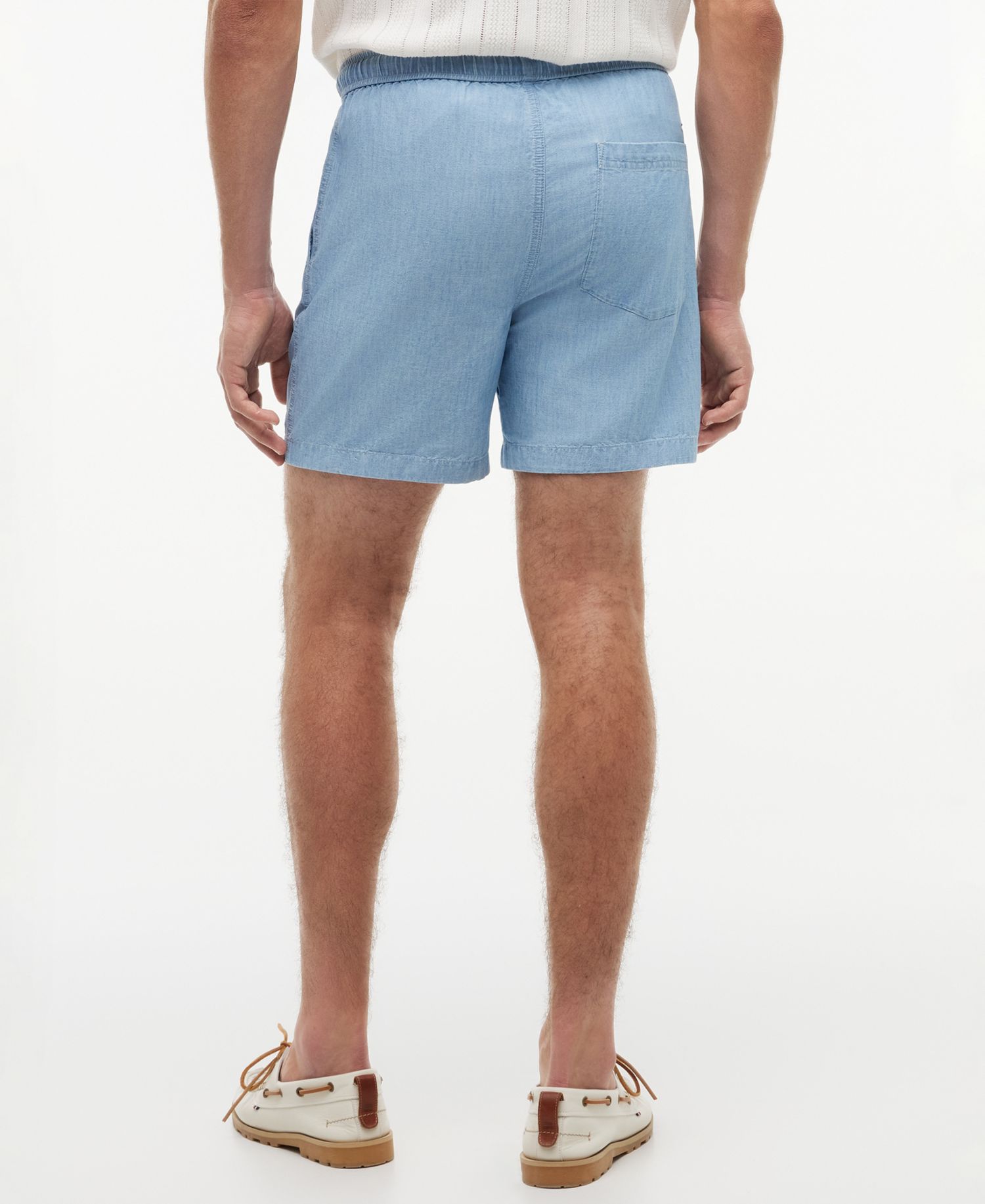Men's 6" Chambray Pull-On Shorts