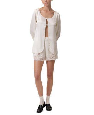 Women's Nicolo Lace Trim Shorts