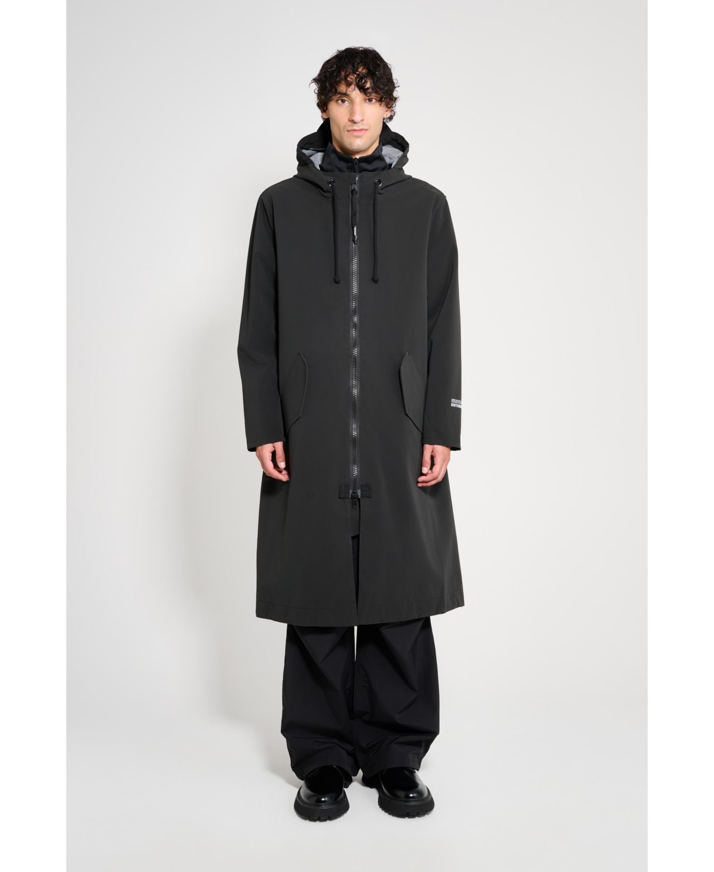 Мужская куртка Stutterheim Martins, цвет: Чёрный — фото 4