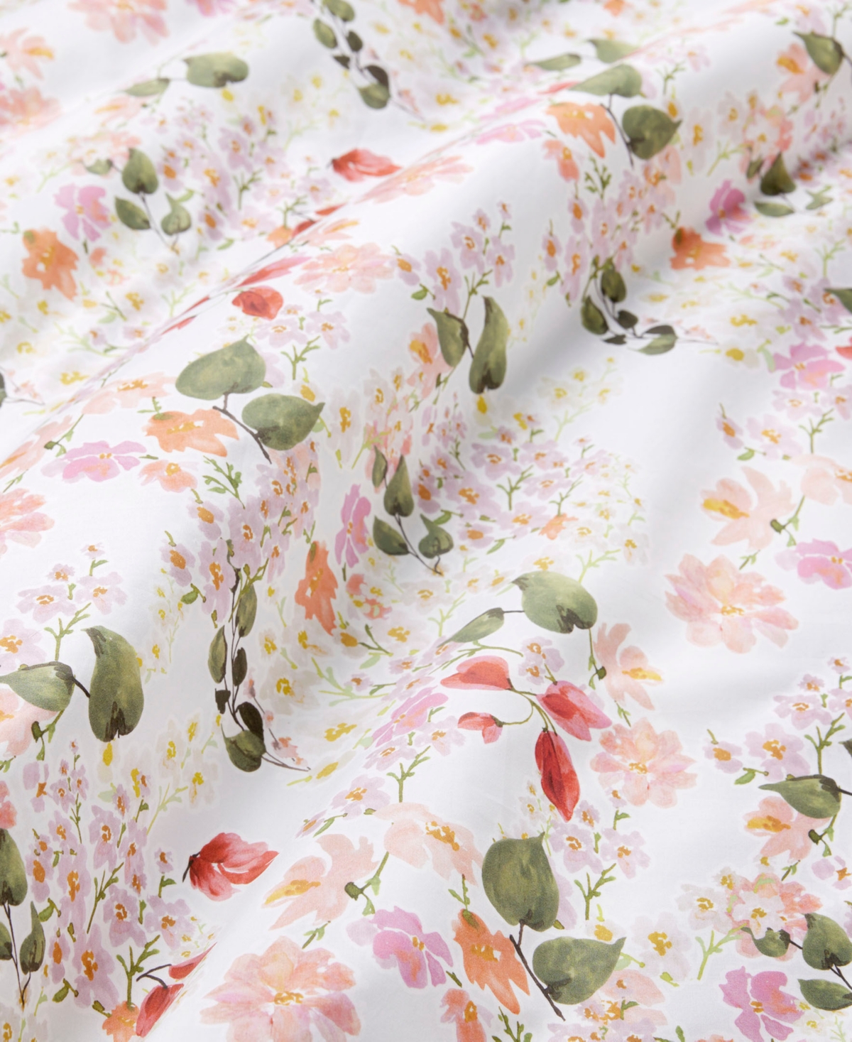 Sferra Petali Floral Cotton Duvet Cover