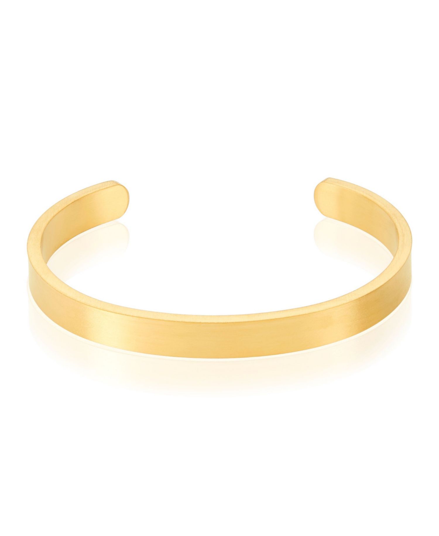 Men's Gold 2-Pc. Dogtag Cuff Bracelet and Necklace Set
