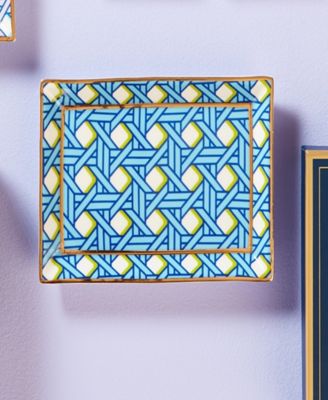 Basketweave 7" Rectangle Tray