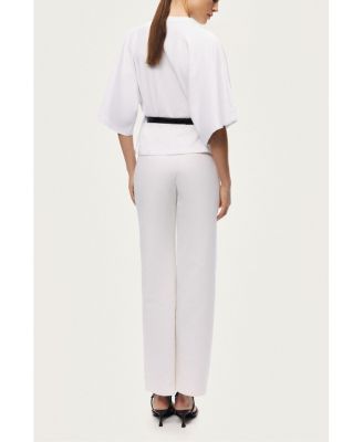 Women's Belted Oversized T-Shirt