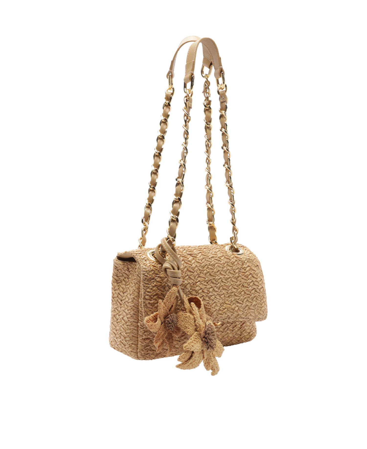 Cali Small Crochet Turn-Lock Crossbody Bag