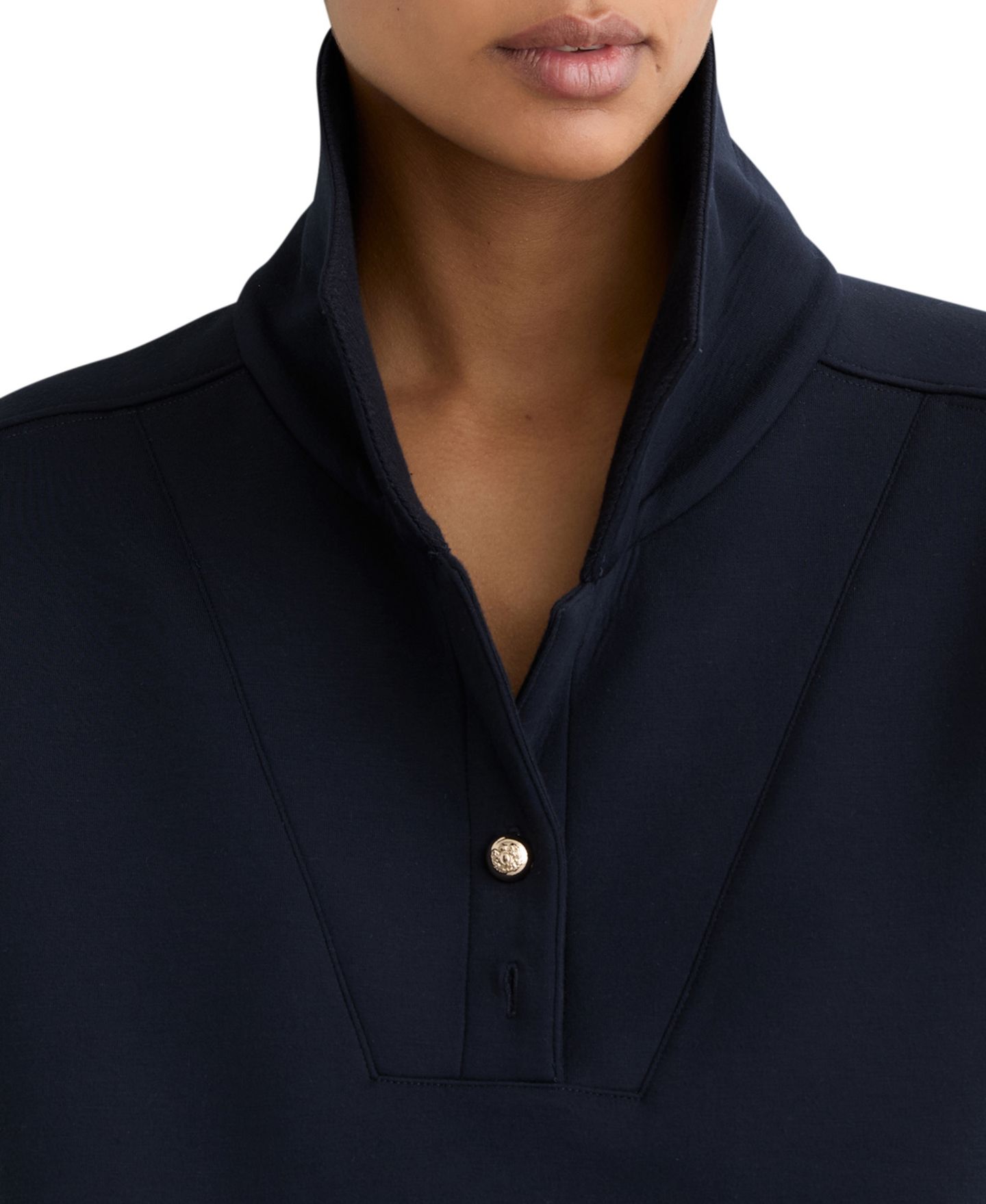 Женская толстовка REISS Bella Premium Interlock Collar — фото 4