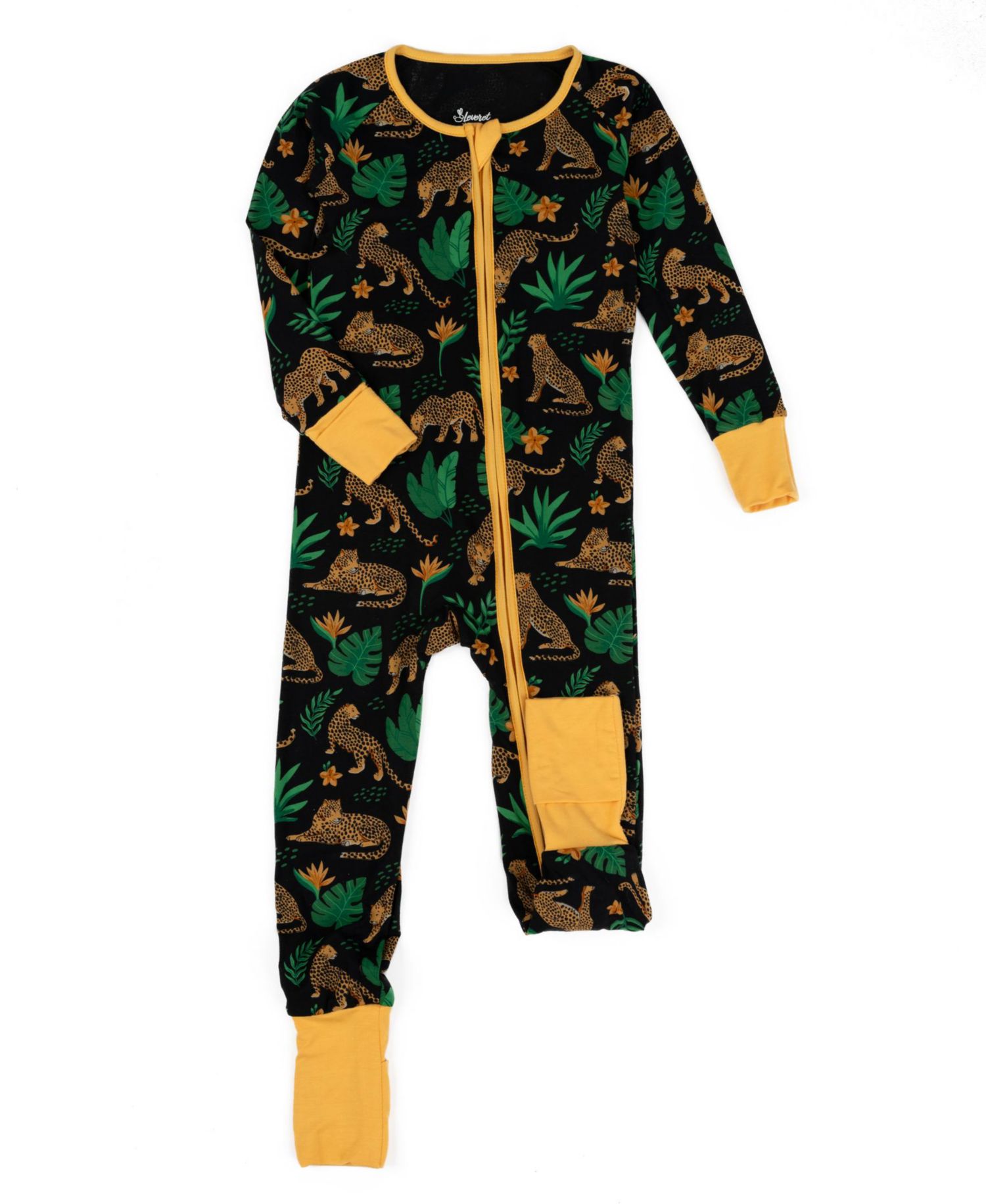 Baby Matching Family One-Piece Cooling Bamboo Viscose Footed Pajamas