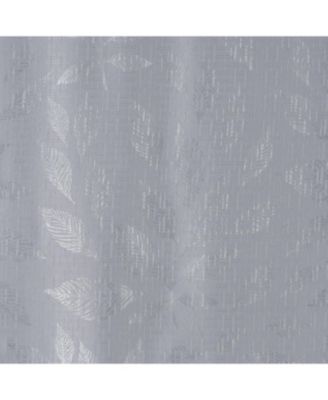 Bexley Foil Jacquard Polyester Window Curtain Grommet Panel 52" x 84"