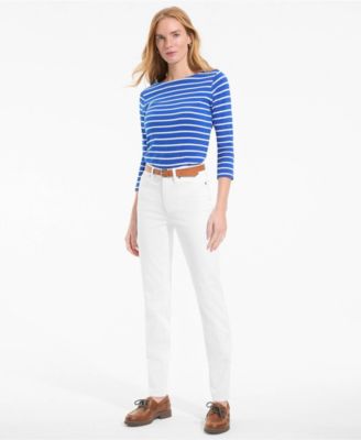 Women's High Rise Straight Leg Jeans