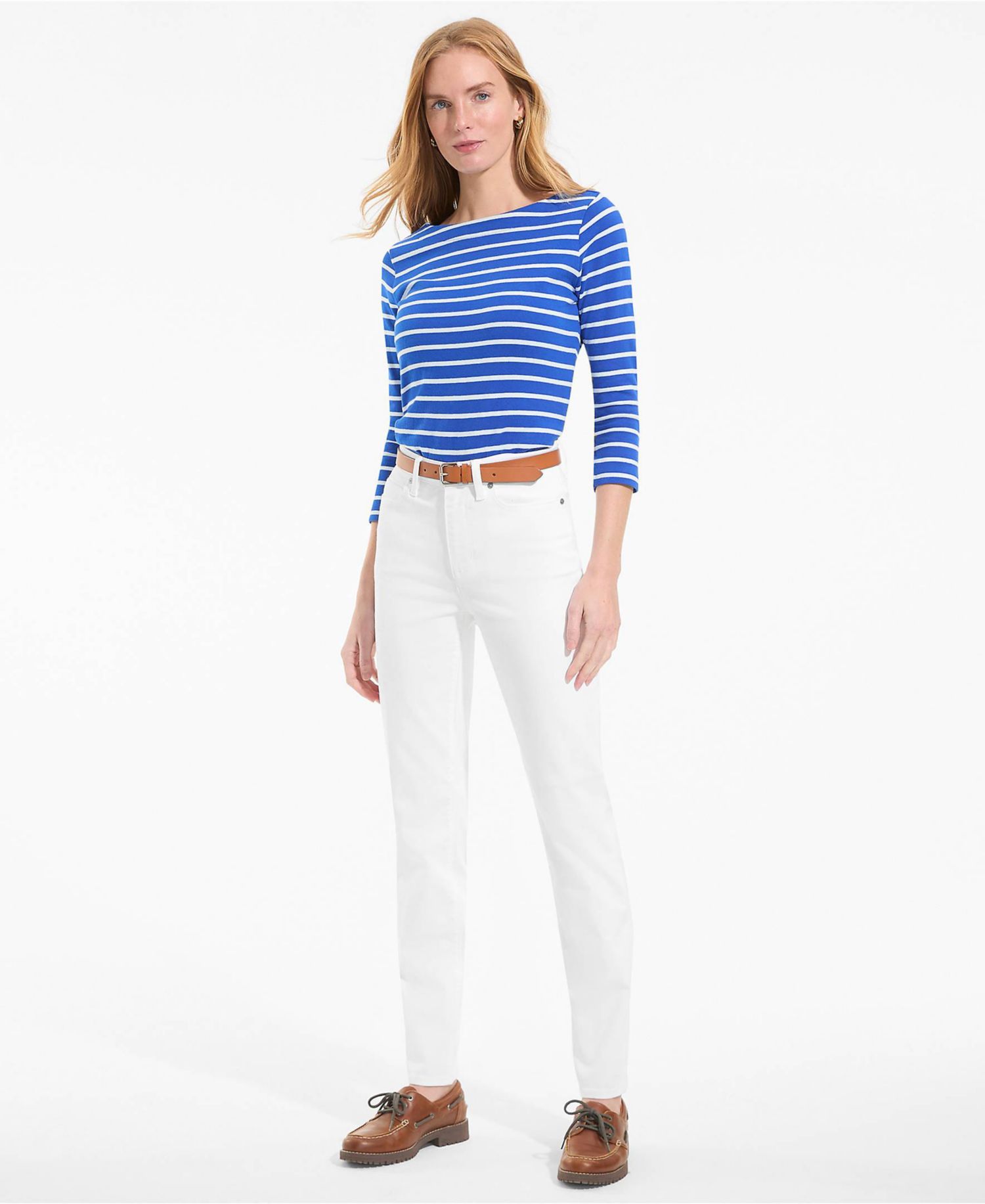 Women's High Rise Straight Leg Jeans