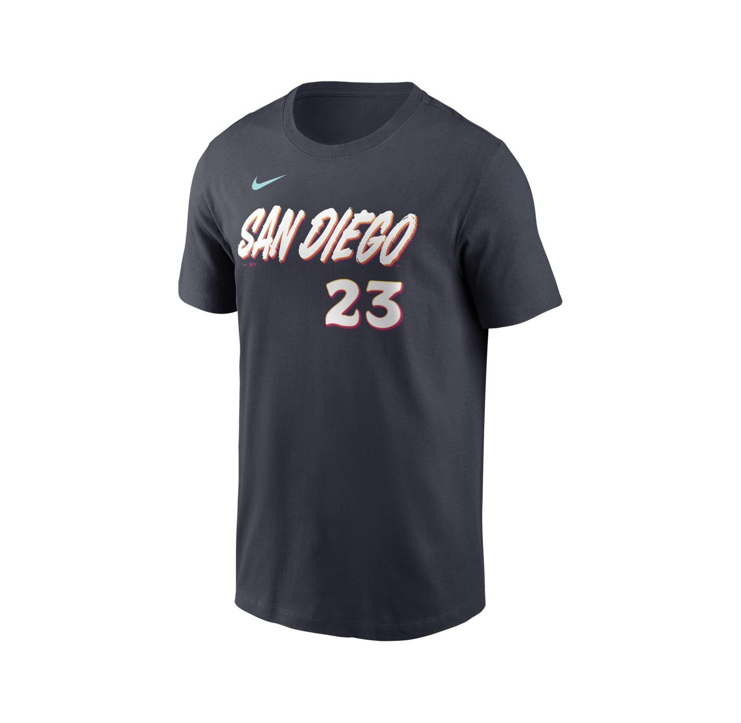 Men's Fernando Tatis Jr. Black San Diego Padres 2026 City Connect Name & Number T-Shirt
