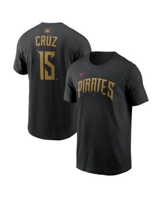 Men's Oneil Cruz Black Pittsburgh Pirates 2026 City Connect Name & Number T-Shirt