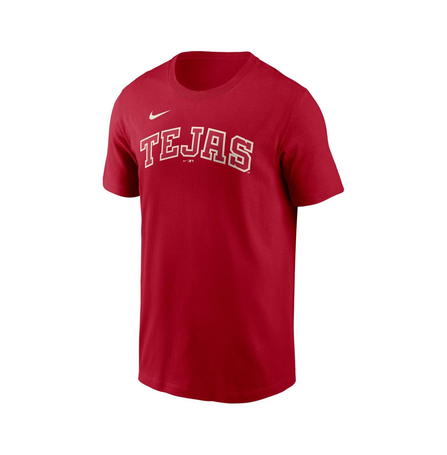 Мужская футболка Nike Corey Seager Red Texas Rangers 2026 City Connect Name & Number — фото 2