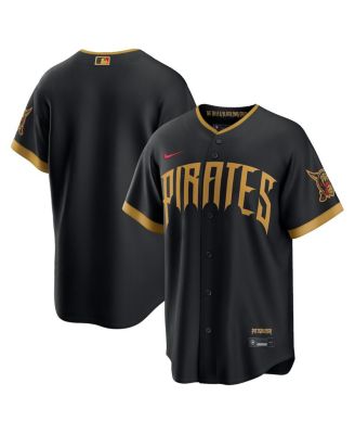 Men's Black Pittsburgh Pirates 2026 City Connect Stadium Jersey