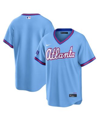Men's Powder Blue Atlanta Braves 2026 City Connect Stadium Jersey