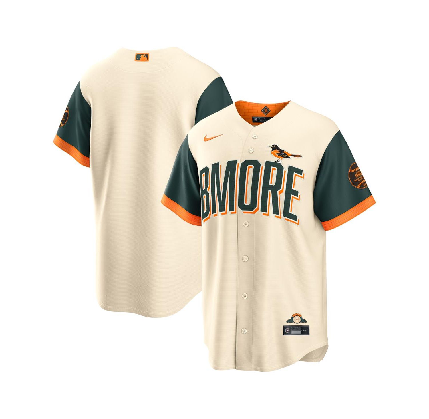 Men's Natural Baltimore Orioles 2026 City Connect Stadium Jersey