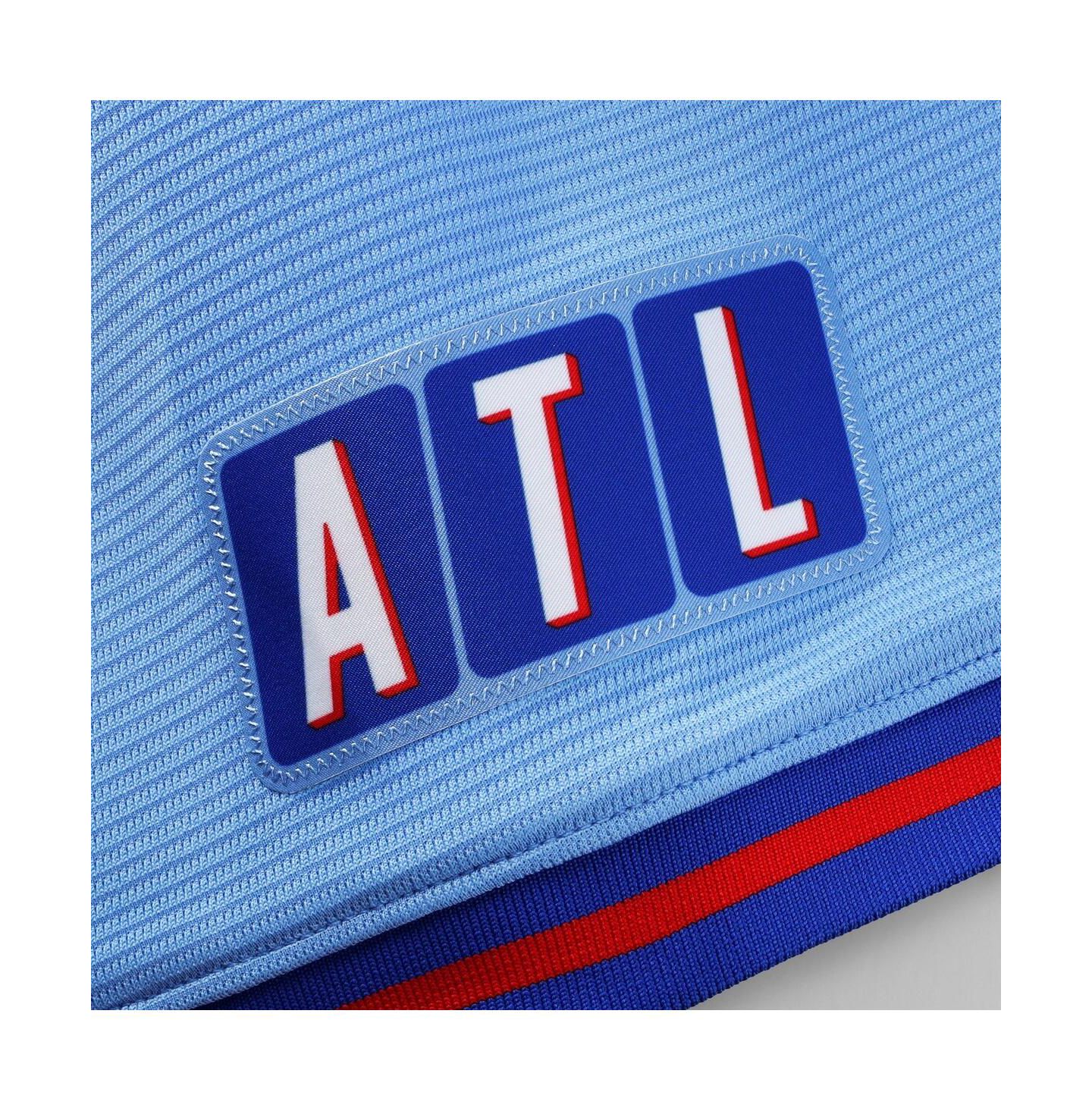 Мужской топ Nike Austin Riley Powder Blue Atlanta Braves 2026 City Connect Stadium Jersey — фото 5