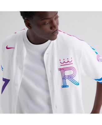 Men's Bobby Witt Jr. White Kansas City Royals 2026 City Connect Stadium Jersey