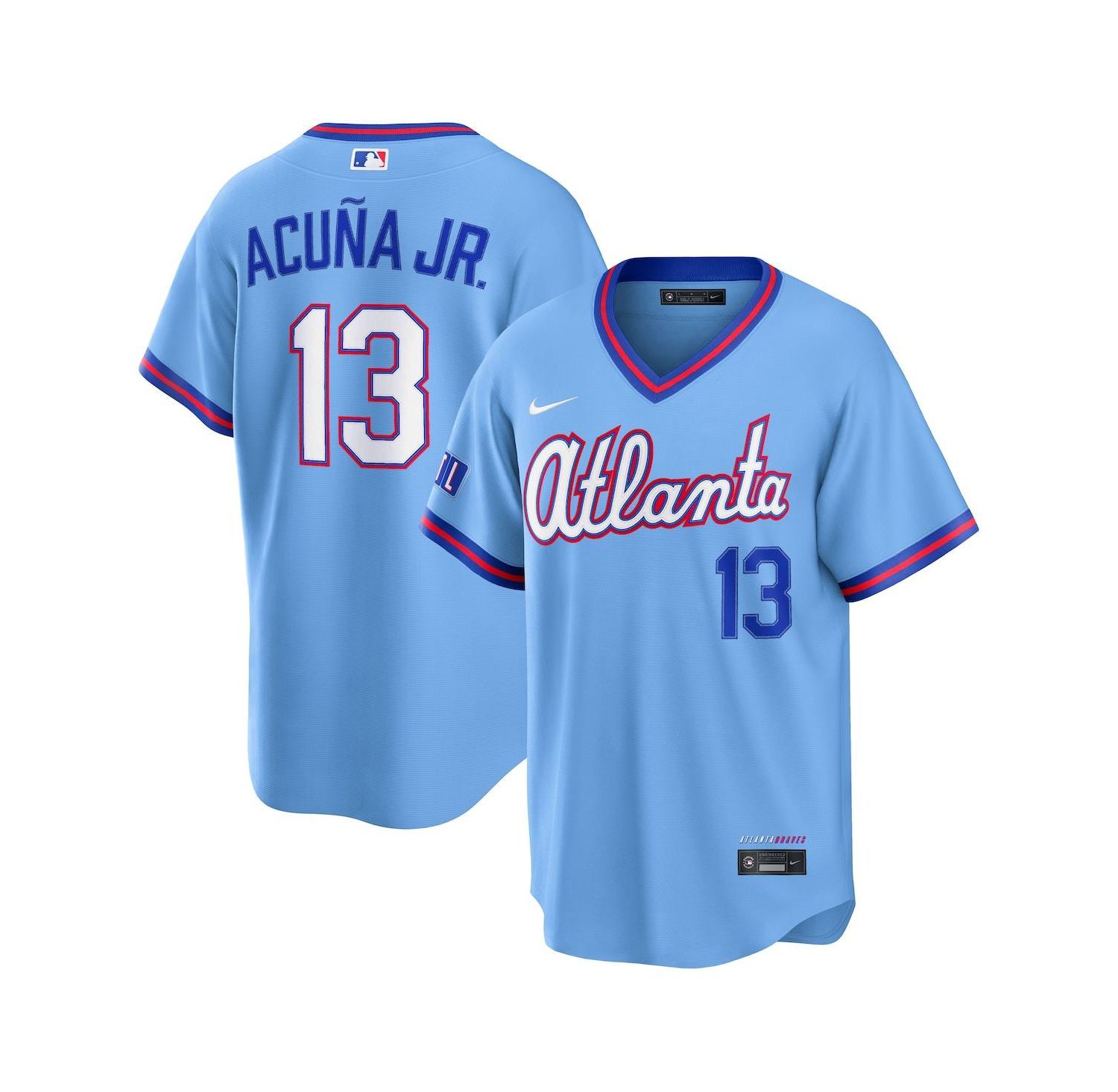 Men's Ronald Acu&ntilde;a Jr. Powder Blue Atlanta Braves 2026 City Connect Stadium Jersey