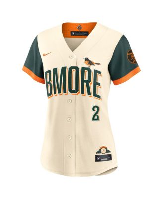 Women's Gunnar Henderson Natural Baltimore Orioles 2026 City Connect Stadium Jersey