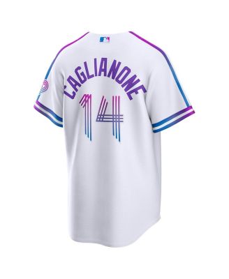 Men's Jac Caglianone White Kansas City Royals 2026 City Connect Stadium Jersey