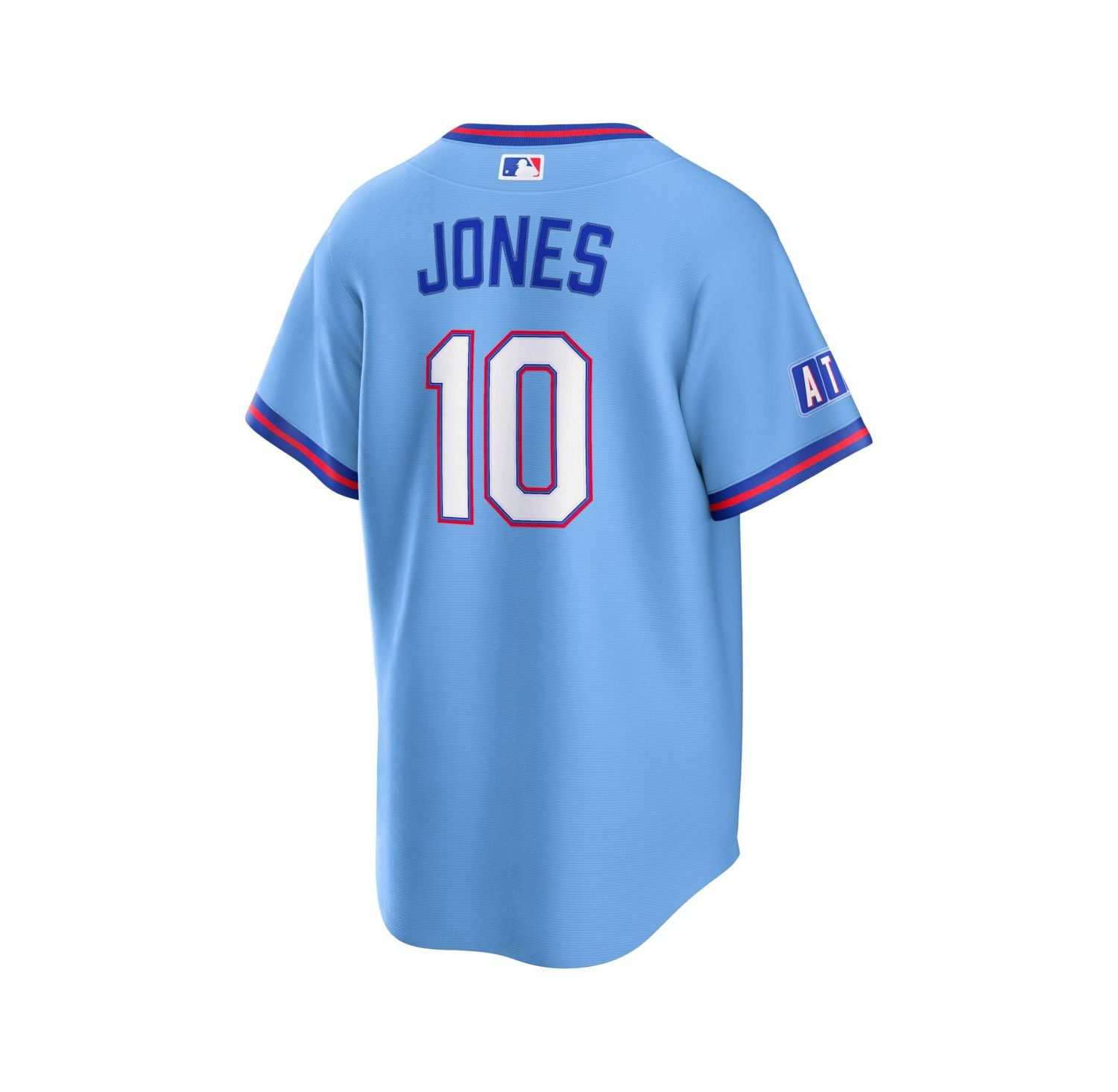 Men's Chipper Jones Powder Blue Atlanta Braves 2026 City Connect Stadium Jersey
