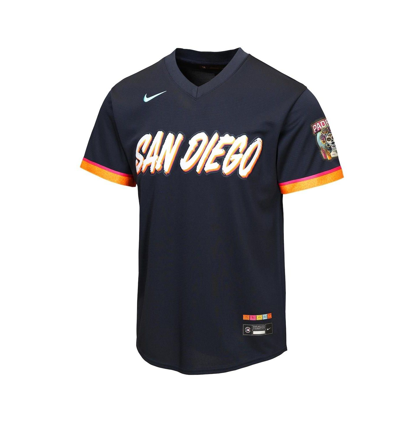 Детское джерси Nike San Diego Padres 2026 City Connect Stadium, Navy — фото 2