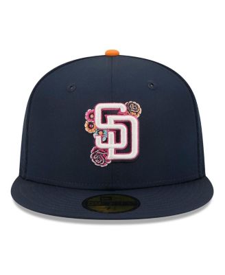 Men's Cream/Navy San Diego Padres 2026 City Connect Batting Practice 59FIFTY Fitted Hat
