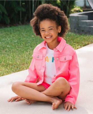 Girls Boxy Denim Jacket