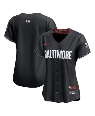 Women's Black Baltimore Orioles City Connect Limited Jersey