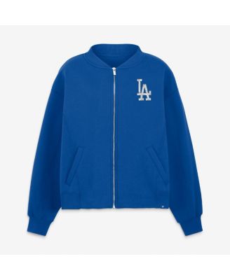 Women's Royal Los Angeles Dodgers Oversized Rage Against Full-Zip Jacket