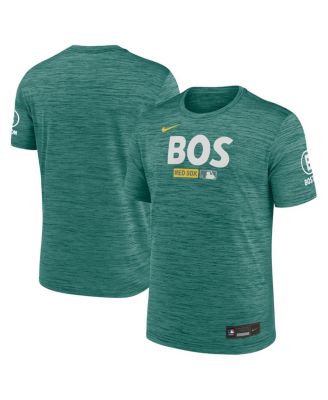 Men's Green Boston Red Sox Authentic Collection City Connect Velocity Dri-FIT T-Shirt