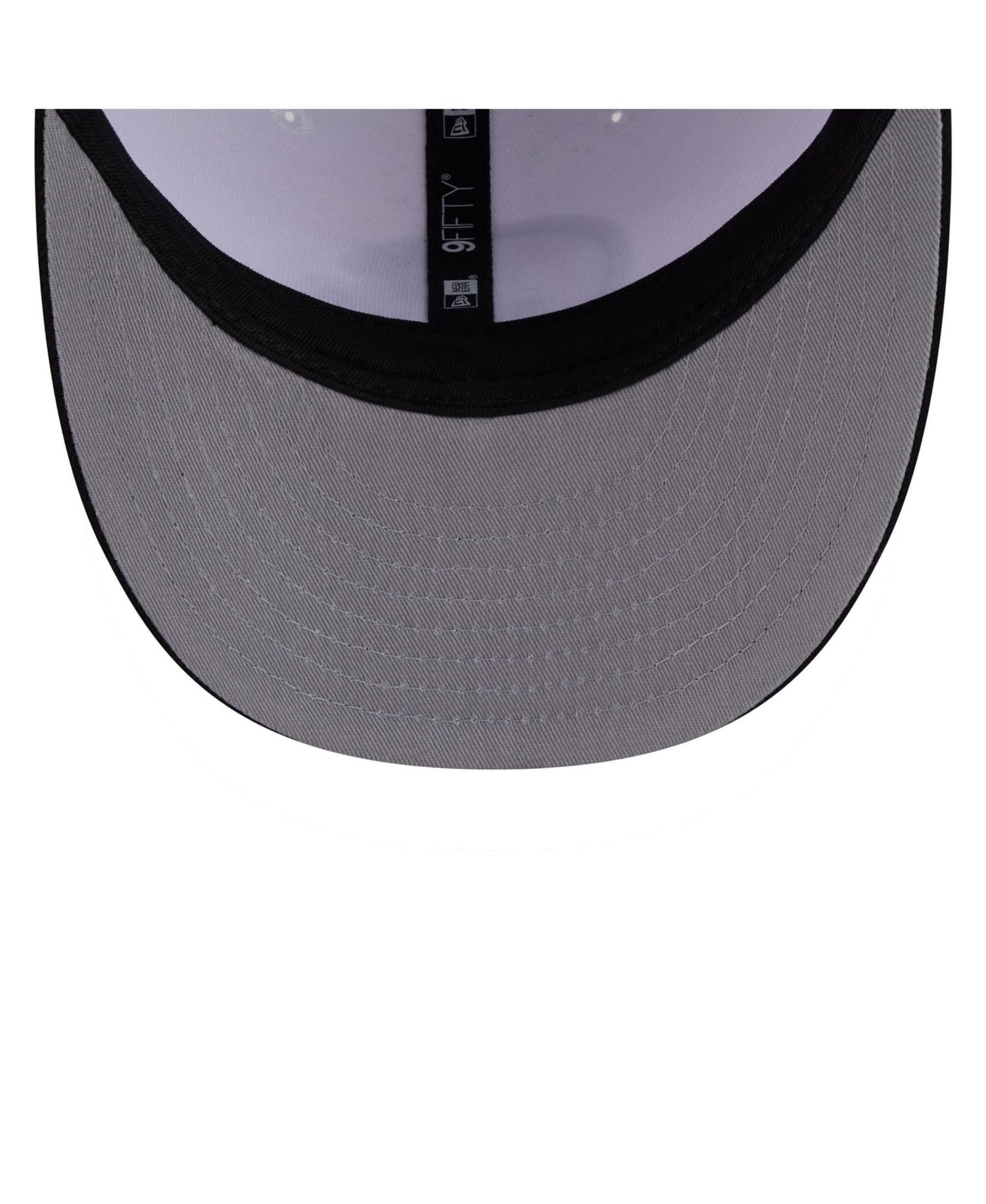 Men's White/Black Cleveland Browns 2026 NFL Draft Pre-Curved 9FIFTY Snapback Hat