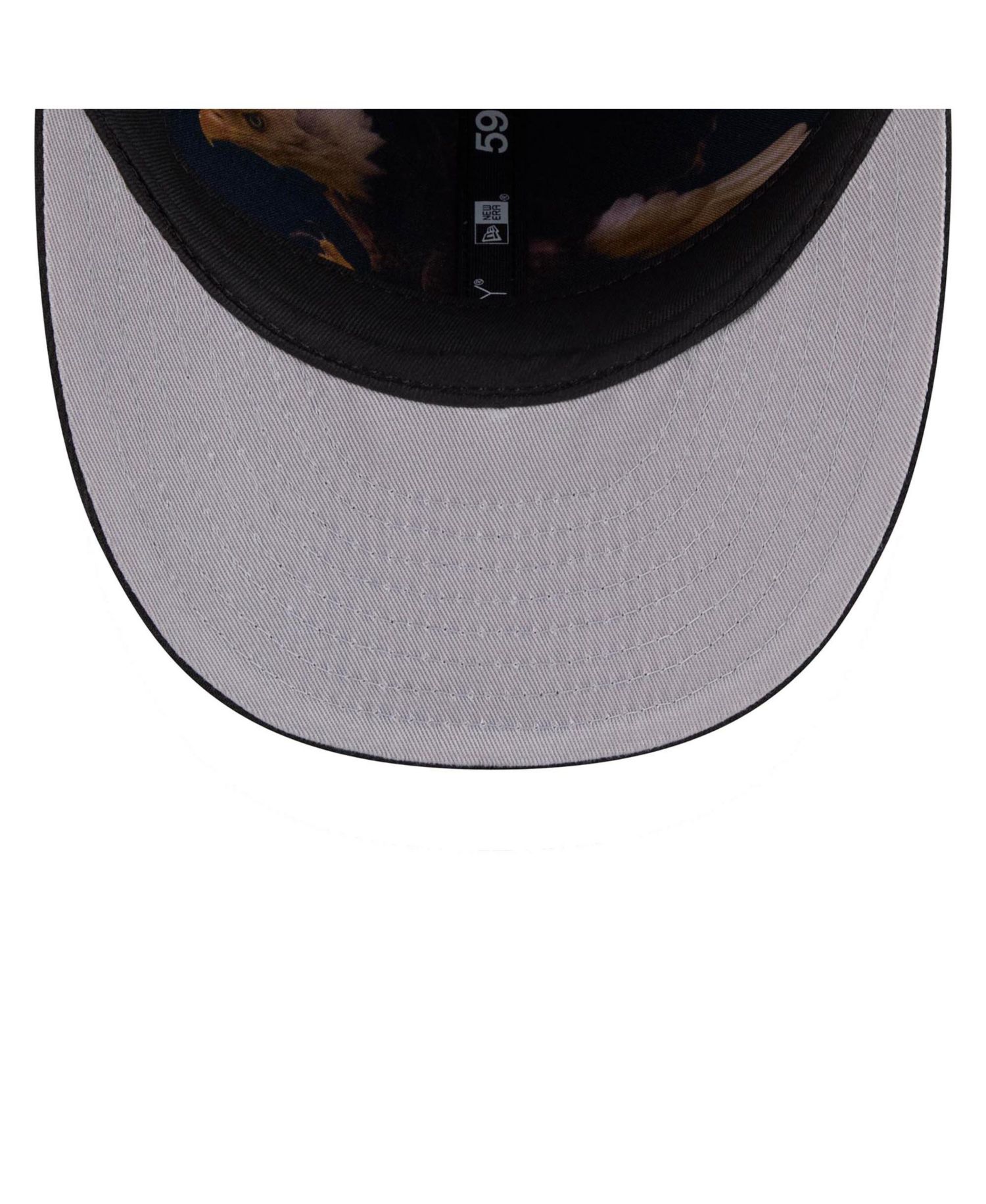 Men's Midnight Green/Black Philadelphia Eagles 2026 NFL Draft Pre-Curved 59FIFTY Fitted Hat