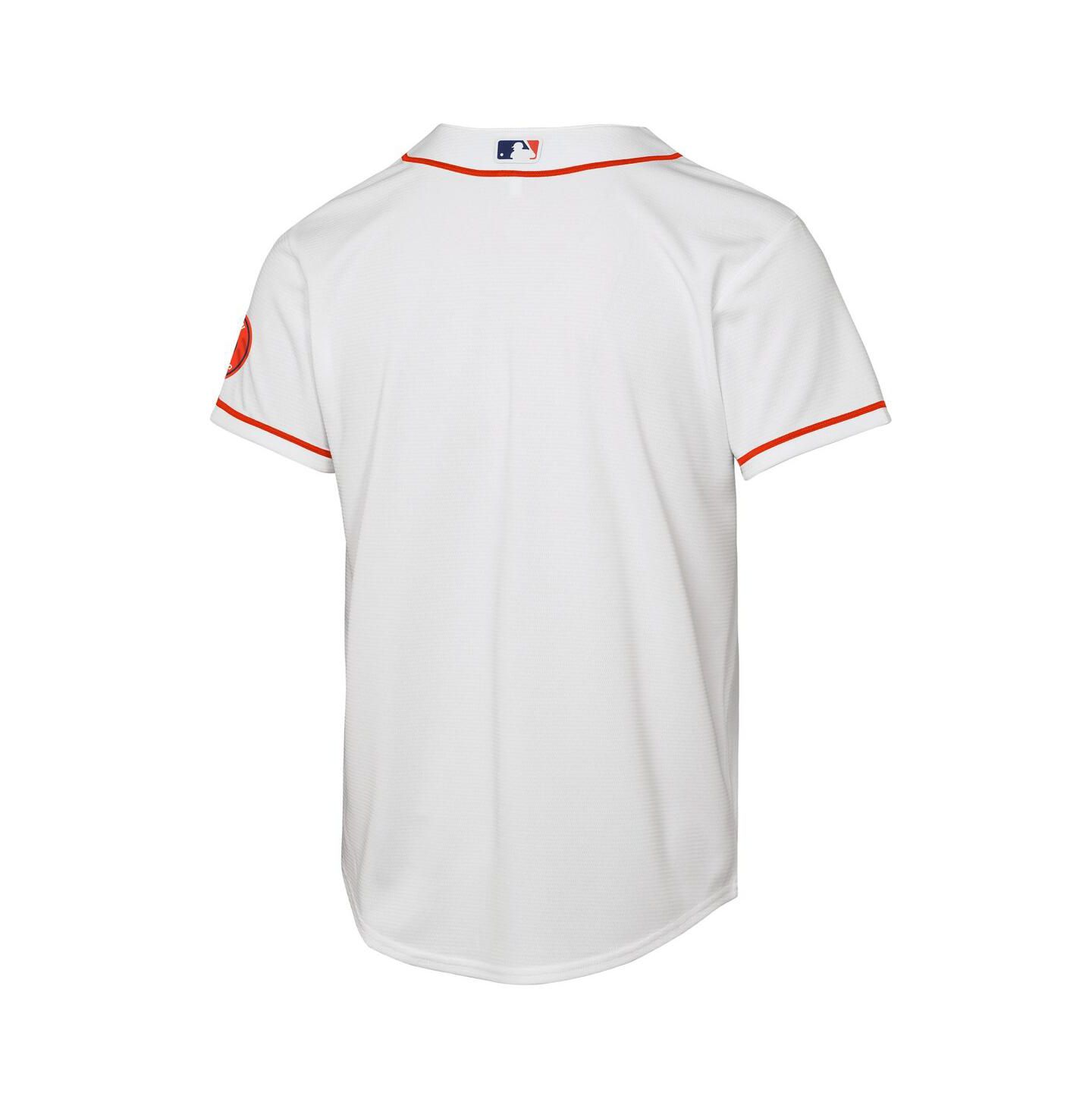 Детское джерси Nike Houston Astros Home Stadium, White — фото 3