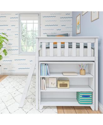 Low Loft With 3-Shelf Bookcase and 6-Shelf Bookcase