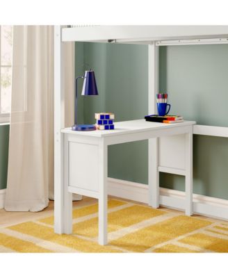 Max and Lily Classic Twin High Loft (ladder on end), Desk, Staircase