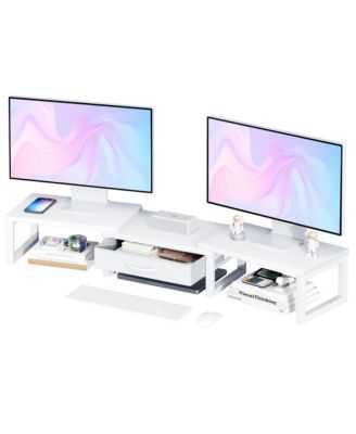 Monitor Stand Riser Desk Organizer Drawer Shelf
