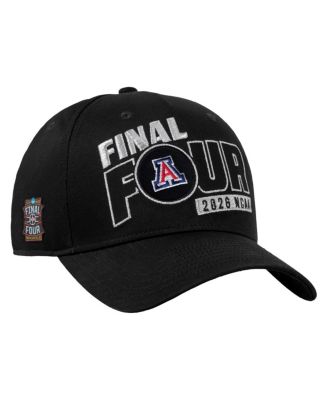 Men's Black Arizona Wildcats 2026 NCAA Men's Basketball Tournament March Madness Final Four Locker Room Adjustable Hat