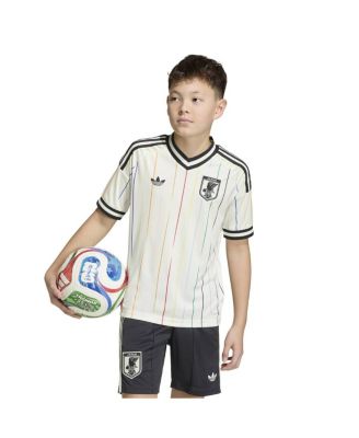 Big Boys and Girls White Japan National Team 2026 Away Replica Jersey