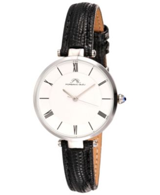Women's Bellevue Genuine Leather Band Watch 1481ABEL