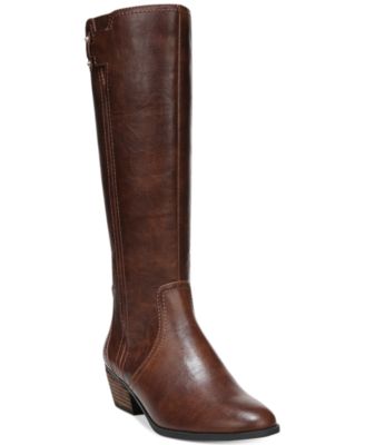 Michael kors heather boot wide deals calf