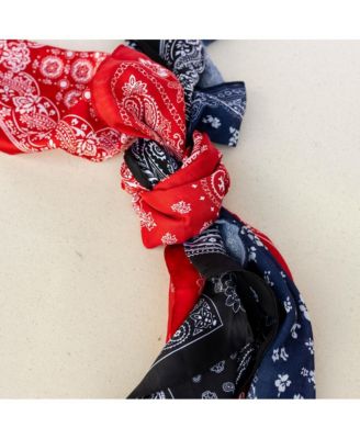 Women's Satin Paisley Headscarf