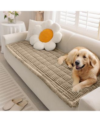Soft Flannel Breathable Sofa Seat Pad