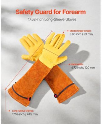 Gardening Gloves, Thorn-Proof, Long-Sleeve, Puncture Resistant