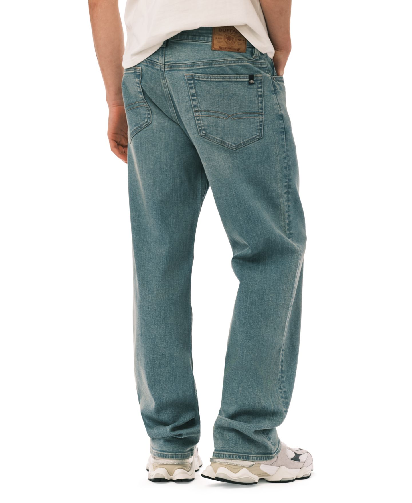 Мужские джинсы Buffalo David Bitton Ruffer Regular-Fit, цвет: Варёный — фото 4