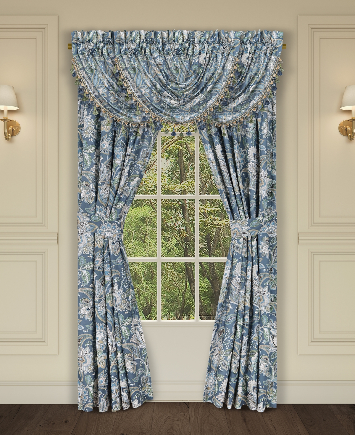 Five Queens Court Michaela Window Panel Pair