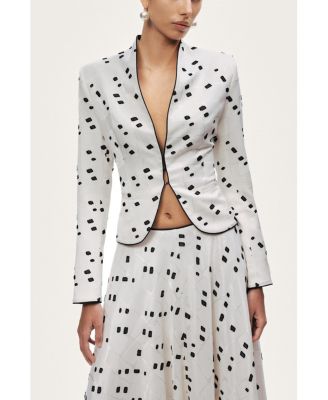 Women's Printed Tailored Jacket