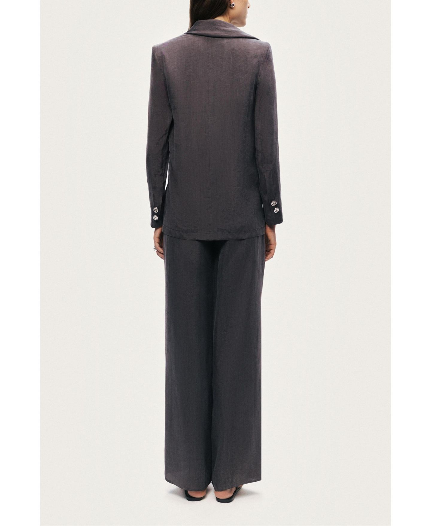 Женская куртка NOCTURNE Asymmetrical Draped Tailored — фото 5
