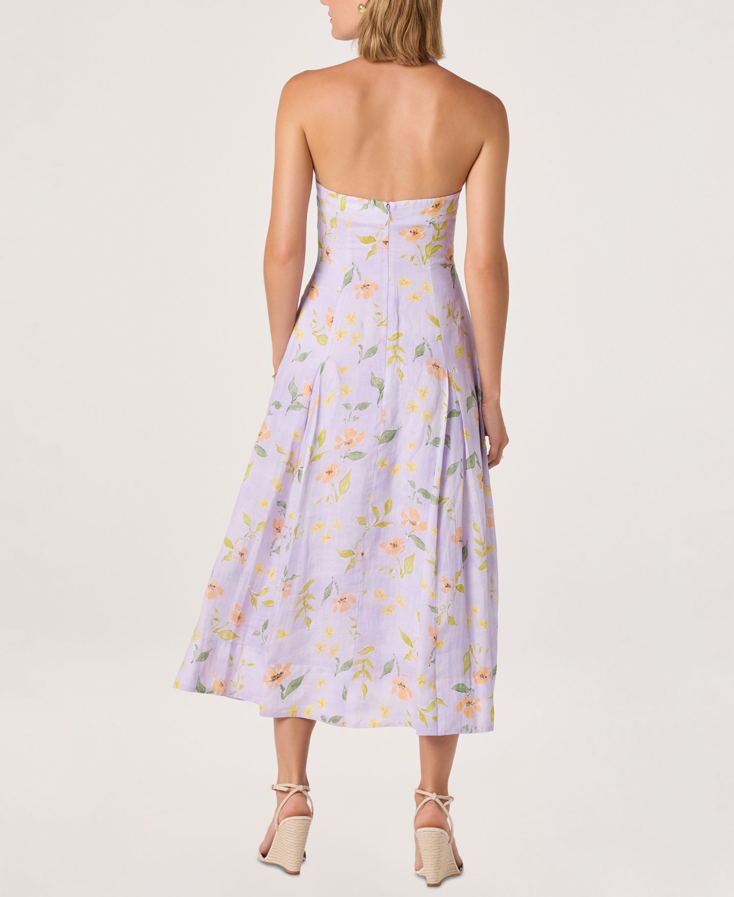 Women's Sweetheart Halter Neck Dress