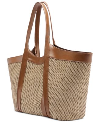 Liana Large Snap Button Shopping Handbag